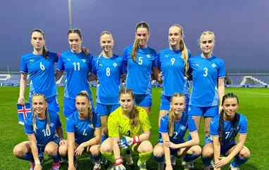 U19 kvenna - jafntefli gegn Belgíu