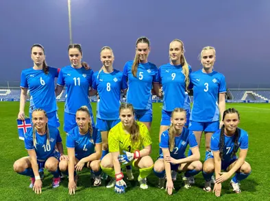 U19 kvenna - jafntefli gegn Belgíu