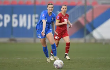 A kvenna mætir Serbíu á Kópavogsvelli á þriðjudag