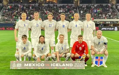 A karla - Byrjunarliðið gegn Mexíkó (1)