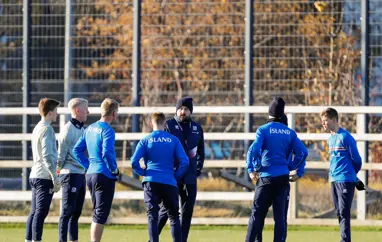 U17 karla - Byrjunarliðið gegn Skotlandi