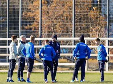 U17 karla - Byrjunarliðið gegn Skotlandi