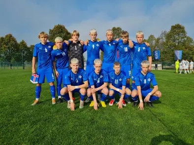 Jafntefli gegn Slóveníu í lokaleik U15 karla