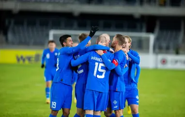 Sigur í vítaspyrnukeppni gegn Litháen