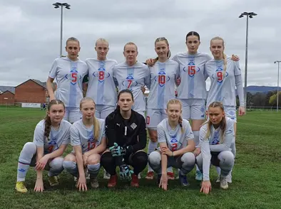 U16 kvenna - Sigur gegn Wales