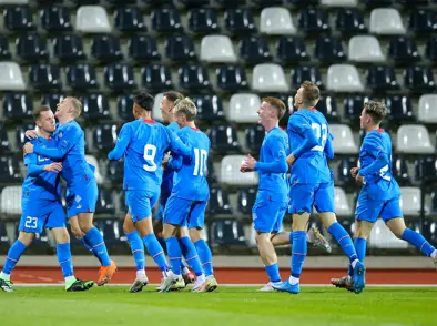 Dramatískur sigur í Litháen