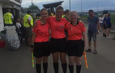 Eydís Ragna Einarsdóttir dæmdi á Norðurlandamóti U16 stúlkna