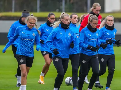 Undirbúningur hafinn fyrir leiki gegn Lettlandi og Svíþjóð