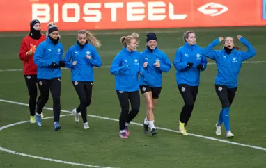 A kvenna - Byrjunarliðið gegn Bandaríkjunum