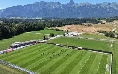 Lokaæfing fyrir leikinn við Sviss