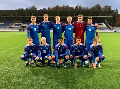 U19 karla - Byrjunarliðið gegn Svíþjóð