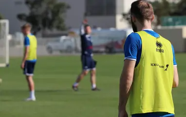 A karla - Byrjunarliðið gegn El Salvador