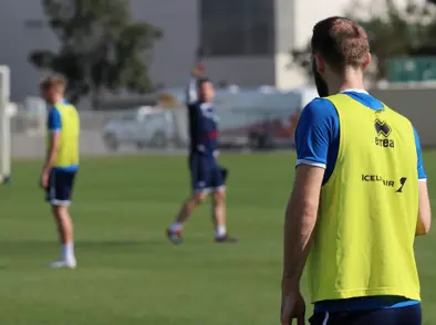 A karla - Byrjunarliðið gegn El Salvador