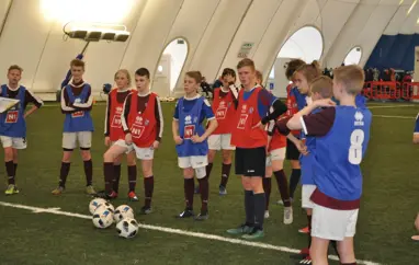 Hæfileikamótun N1 og KSÍ var á Suðurlandi nýlega