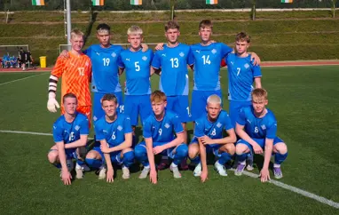 U17 karla með góðan sigur á Írlandi