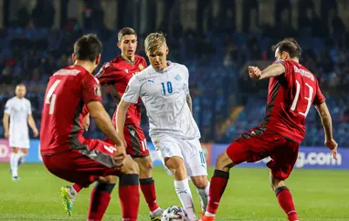 A karla leikur í Vaduz á miðvikudag