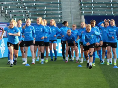 A kvenna - Byrjunarliðið gegn Nýja Sjálandi