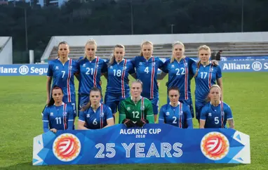 A kvenna - Ísland í riðli með Kanada og Skotlandi á Algarve Cup