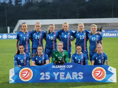 A kvenna - Ísland í riðli með Kanada og Skotlandi á Algarve Cup