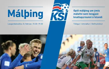 Málþing KSÍ 8. febrúar 2019 - Laugardalsvelli
