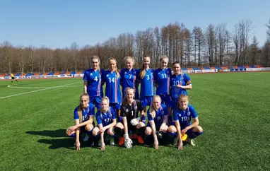U16 kvenna - 3-0 sigur gegn Eistlandi í fyrsta leik á UEFA Development Tournament