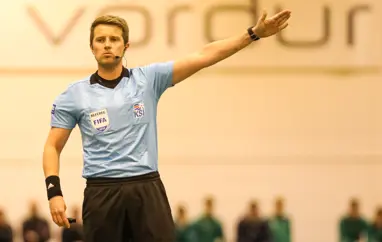 Vilhjálmur Alvar Þórarinsson dæmir í Evrópudeildinni