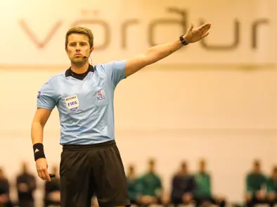 Vilhjálmur Alvar Þórarinsson dæmir í Evrópudeildinni