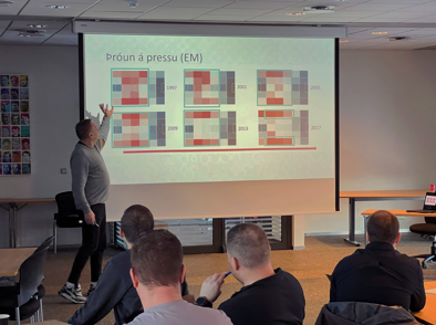 Vel heppnuð vinnustofa um knattspyrnu kvenna