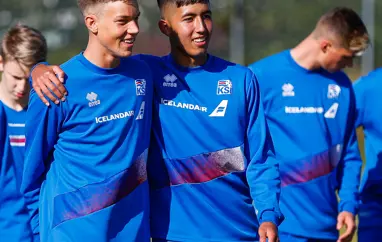 Fjöldi leikja landsliða í október