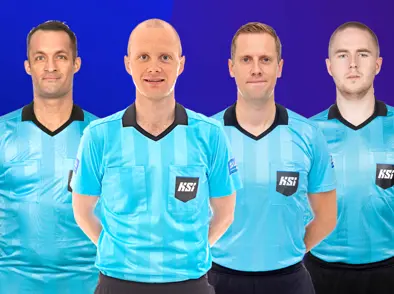 Dæma leik Caernarfon og Legia