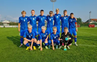 U15 karla - Sigur gegn Lúxemborg