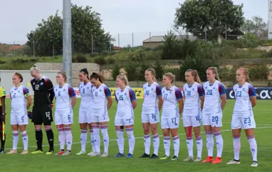 A kvenna - 9. sætið staðreynd á Algarve Cup 2019