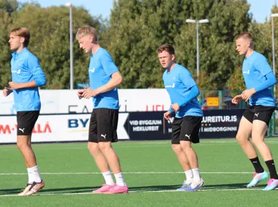 U21 karla mættir til Sviss