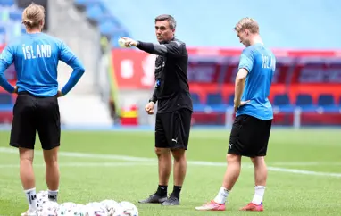 A karla - Byrjunarliðið gegn Póllandi