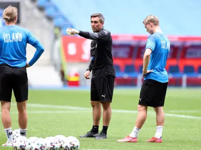 A karla - Byrjunarliðið gegn Póllandi