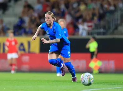 Gunnhildur Yrsa leggur landsliðsskóna á hilluna