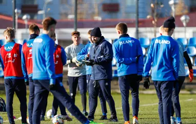 U17 karla - Byrjunarliðið gegn Ísrael