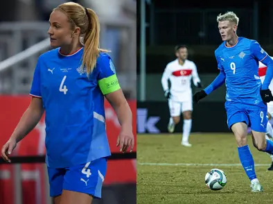 Glódís og Orri knattspyrnufólk ársins 2024