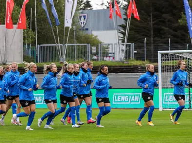 A kvenna - Byrjunarliðið gegn Írlandi