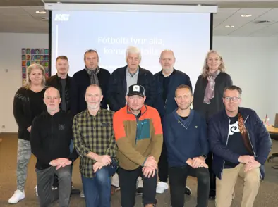 Vel heppnuð vinnustofa um fótbolta fyrir eldri iðkendur