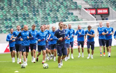 A karla - Mæta Sviss á laugardag í fyrsta leik í Þjóðadeild UEFA