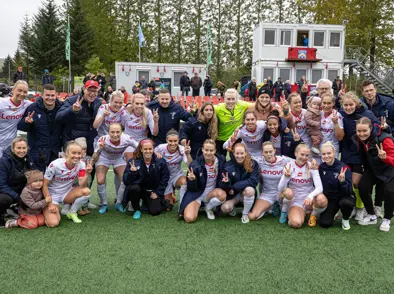 Valur Íslandsmeistari í meistaraflokki kvenna!