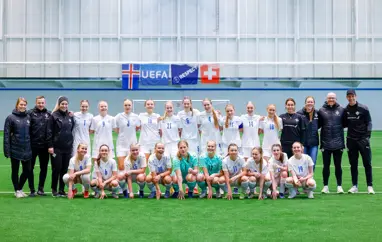 U16 kvenna - Byrjunarliðið gegn Sviss