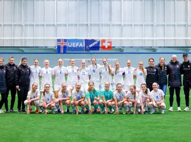 U16 kvenna - Byrjunarliðið gegn Sviss