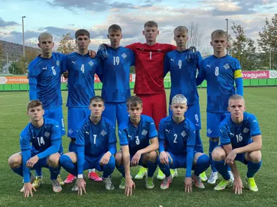 U17 karla gerði 1-1- jafntefli við Georgíu 