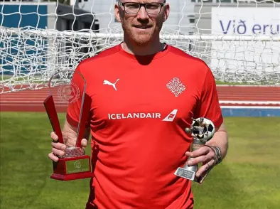 Kristinn vallarstjóri ársins