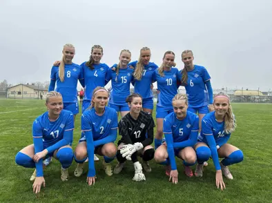 U17 kvenna upp í A deild undankeppninnar