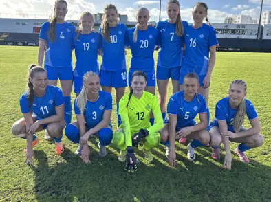 Flottur sigur U19 kvenna gegn Kosóvó