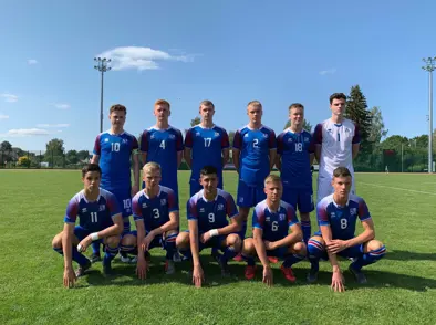U18 karla - Ísland vann 2-1 sigur gegn Lettlandi
