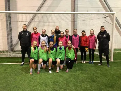 Afreksæfing KSÍ fór fram á Austurlandi um helgina